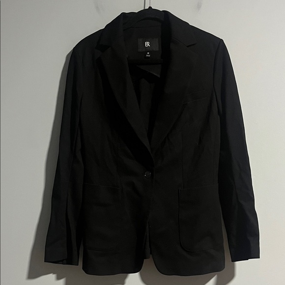 Banana Republic Black Single Button Everywhere Ponte Blazer - Picture 4 of 9